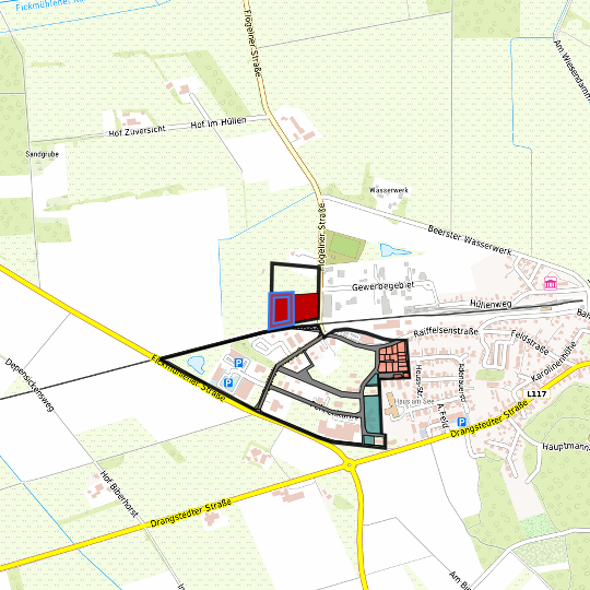 Detailed view of the requested site