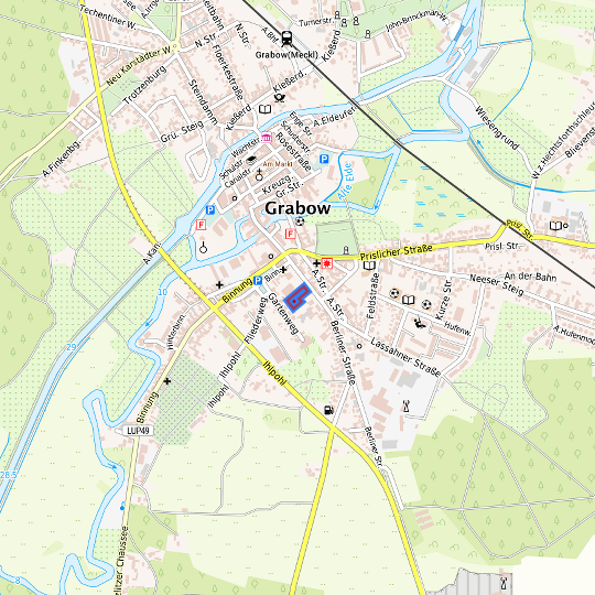 Detaildarstellung der gesuchten Gewerbefläche