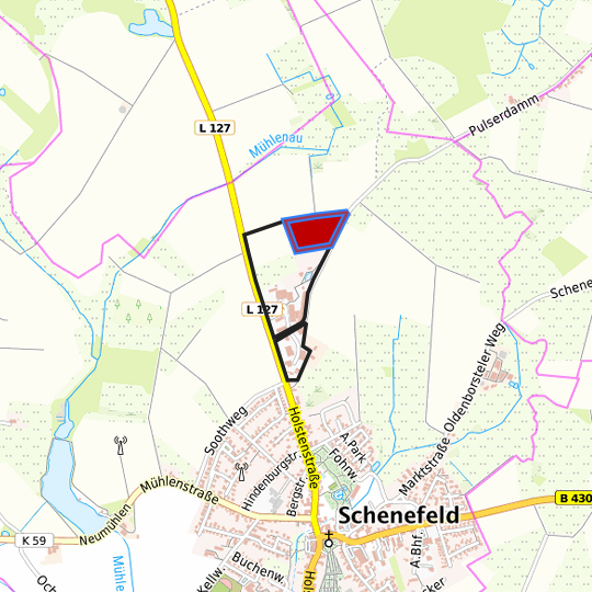 Detailed view of the requested site