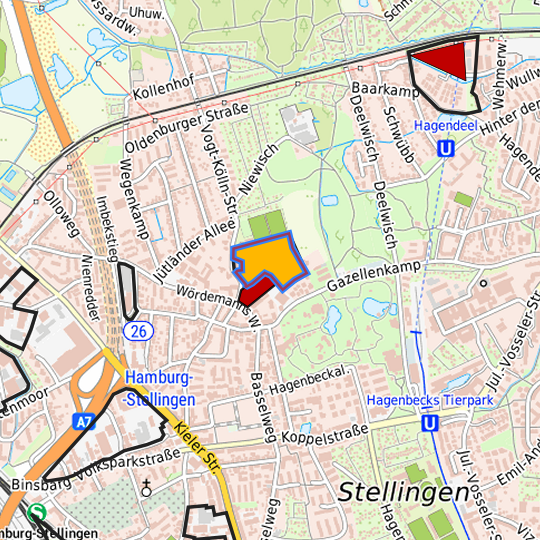 Detailed view of the requested site