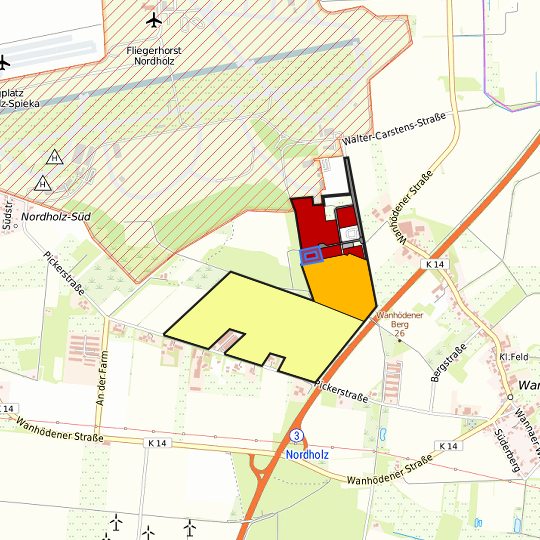 Detaildarstellung der gesuchten Gewerbefläche