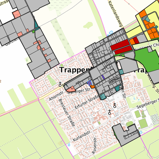 Detaildarstellung der gesuchten Gewerbefläche