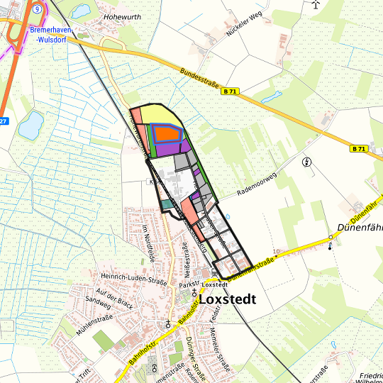 Detailed view of the requested site