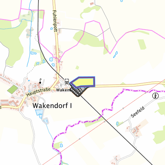 Detaildarstellung der gesuchten Gewerbefläche