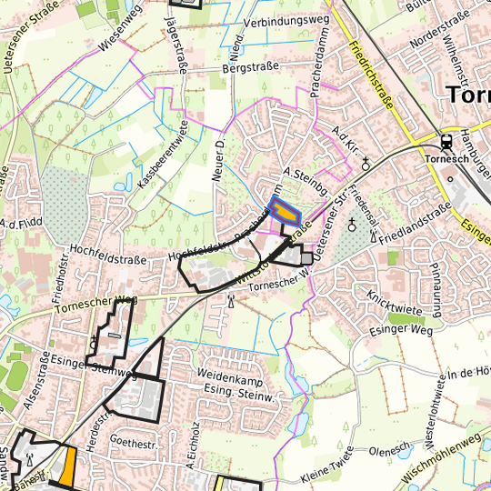 Detaildarstellung der gesuchten Gewerbefläche