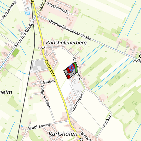 Detaildarstellung der gesuchten Gewerbefläche
