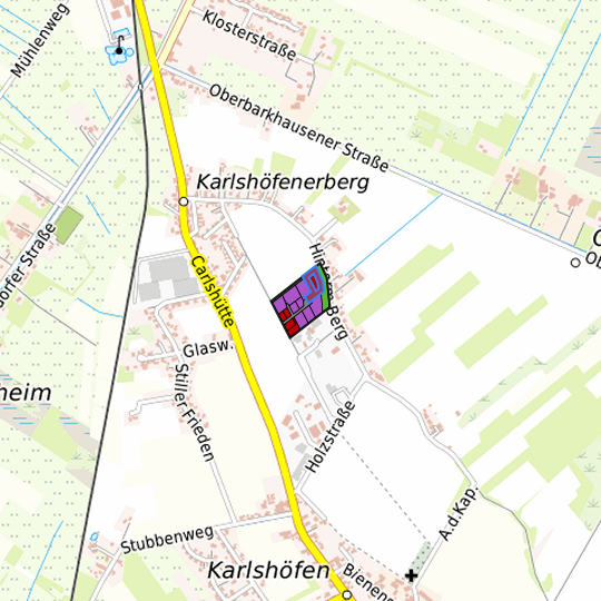 Detaildarstellung der gesuchten Gewerbefläche