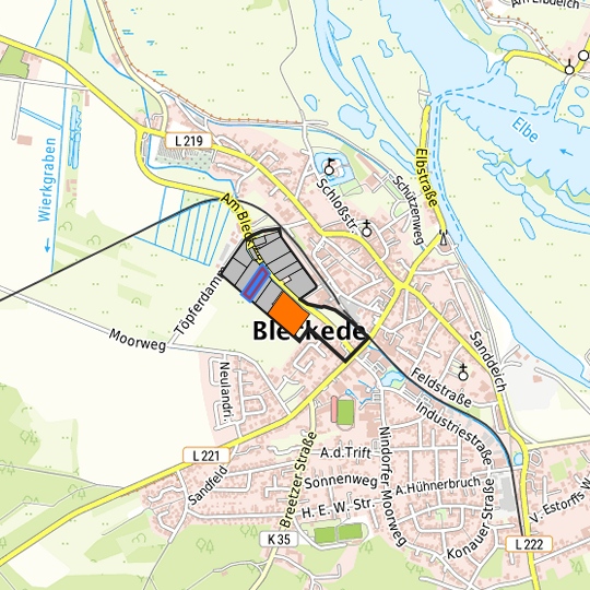 Detaildarstellung der gesuchten Gewerbefläche
