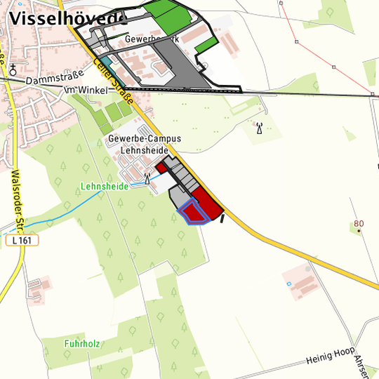 Detailed view of the requested site