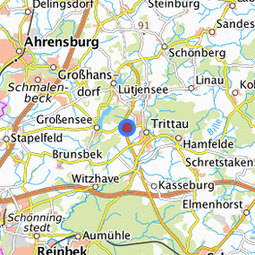 Location in the requested region 