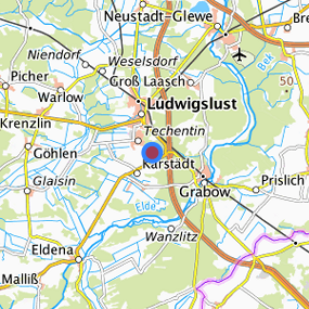 Lage in der gesuchten Region 