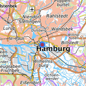 Location in the requested region 