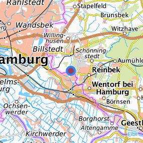 Location in the requested region 