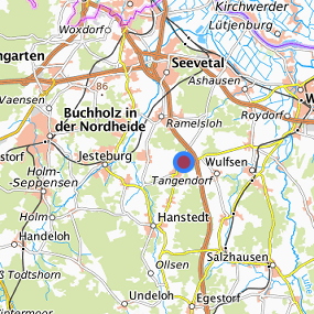 Lage in der gesuchten Region 