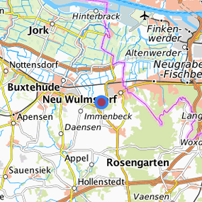Lage in der gesuchten Region 