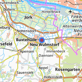 Lage in der gesuchten Region 