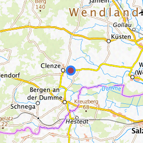 Location in the requested region 