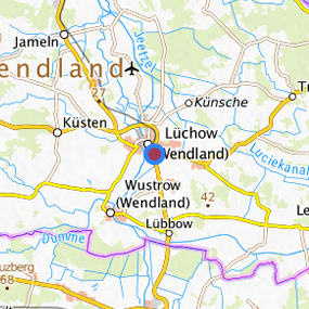 Location in the requested region 