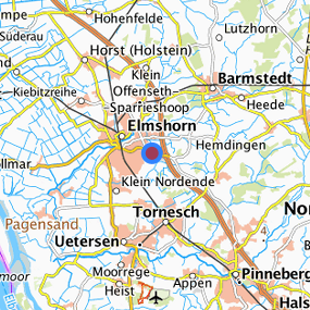 Location in the requested region 