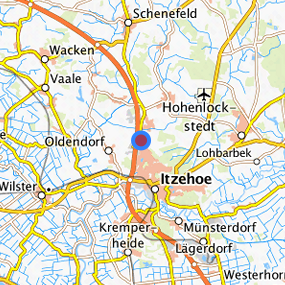 Lage in der gesuchten Region 