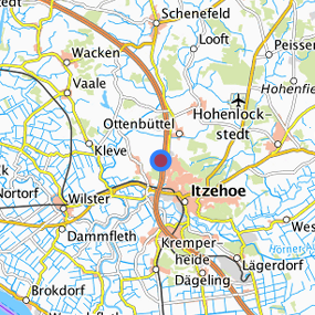 Location in the requested region 