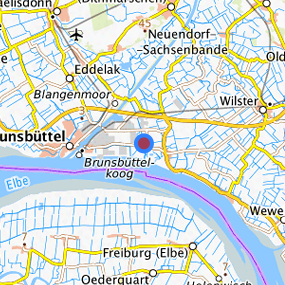 Lage in der gesuchten Region 