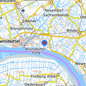 Lage in der gesuchten Region 