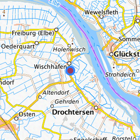 Lage in der gesuchten Region 