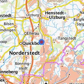 Location in the requested region 