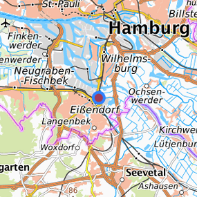 Location in the requested region 