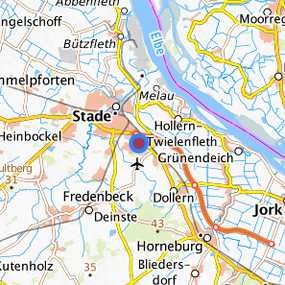 Location in the requested region 