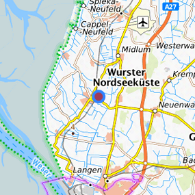 Location in the requested region 