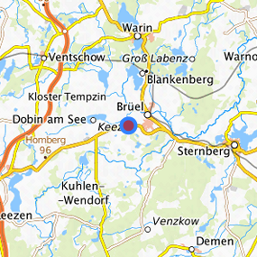 Lage in der gesuchten Region 