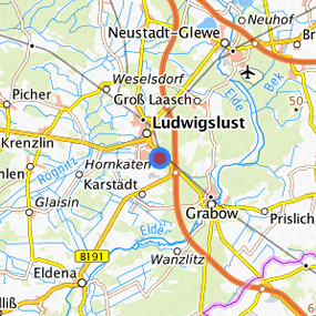 Location in the requested region 