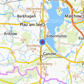 Lage in der gesuchten Region 