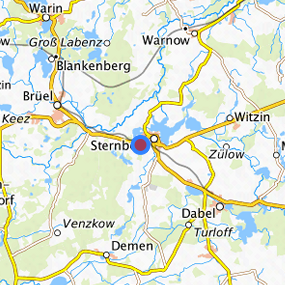 Lage in der gesuchten Region 