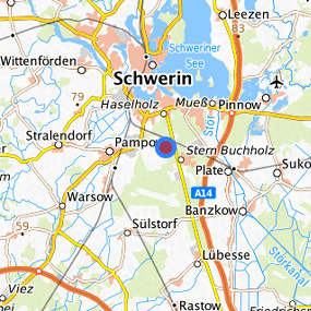 Lage in der gesuchten Region 