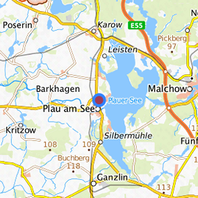 Lage in der gesuchten Region 