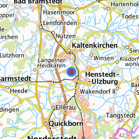 Location in the requested region 