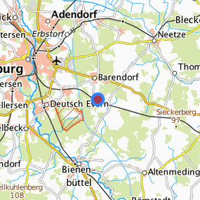 Location in the requested region 