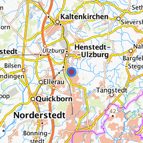 Lage in der gesuchten Region 