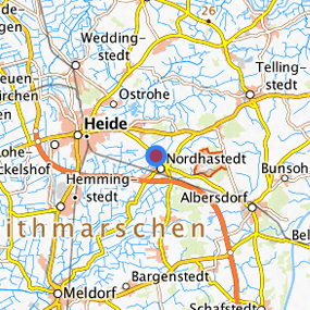 Location in the requested region 