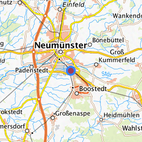 Lage in der gesuchten Region 