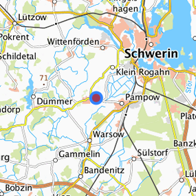 Lage in der gesuchten Region 