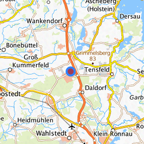 Lage in der gesuchten Region 