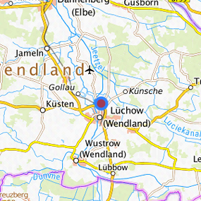 Location in the requested region 