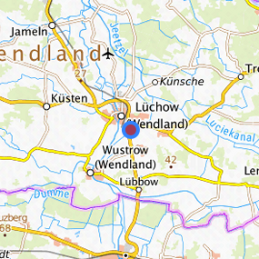 Location in the requested region 