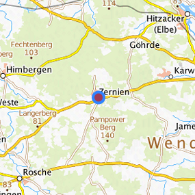 Lage in der gesuchten Region 