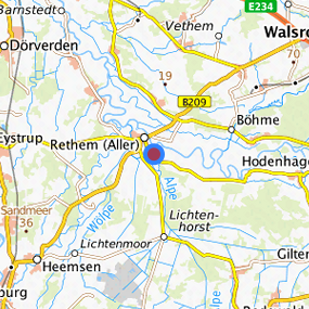 Location in the requested region 