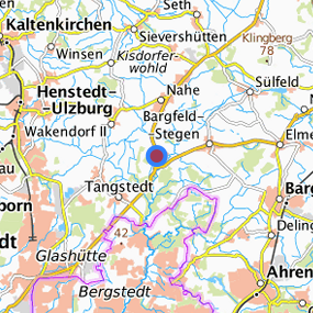 Location in the requested region 